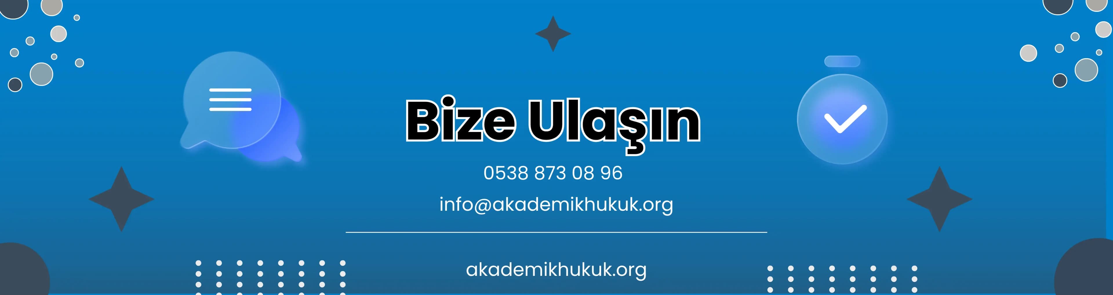 Avukata sor, bize ulaşın